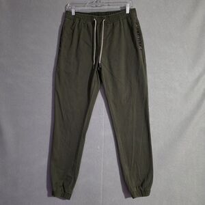 Wowie Mens Olive Rambler Joggers Aztec Southwest Size Medium